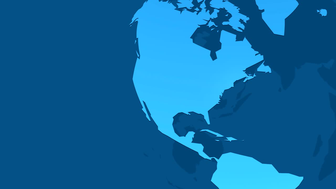 animación de la tierra azul