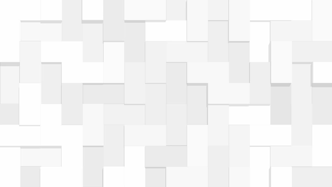 caja de forma geométrica negra y blanca movimiento de bucle sin costuras suavemente alrededor se puede usar como fondo para la educación de los niños.