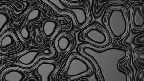 relieve de topografía gradientes líquidos de bucle de fondo. renderizado en 3d