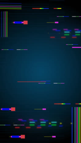 motion graphic of glitch offer banner cyber monday