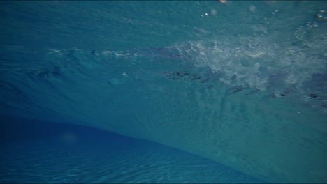 underwater surfing