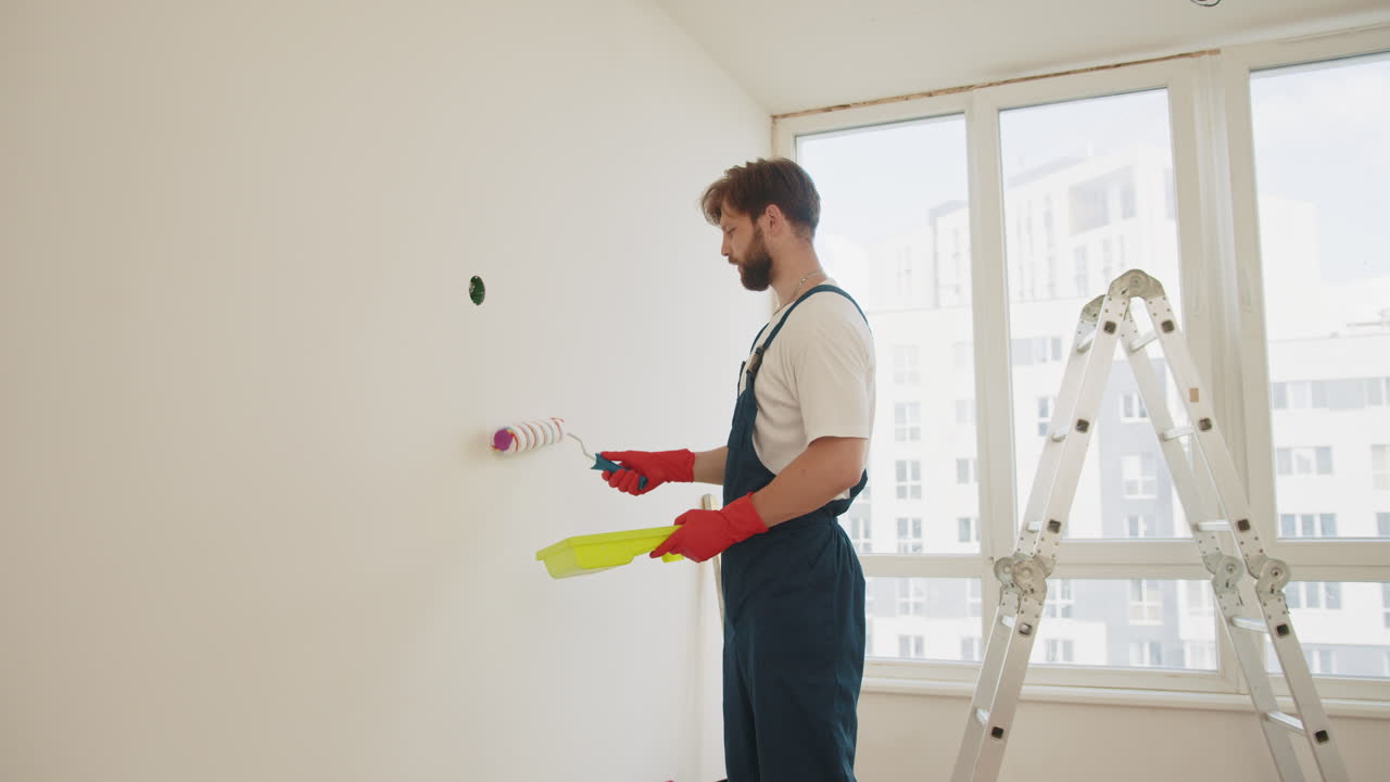 una pintura en la pared