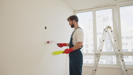 una pintura en la pared