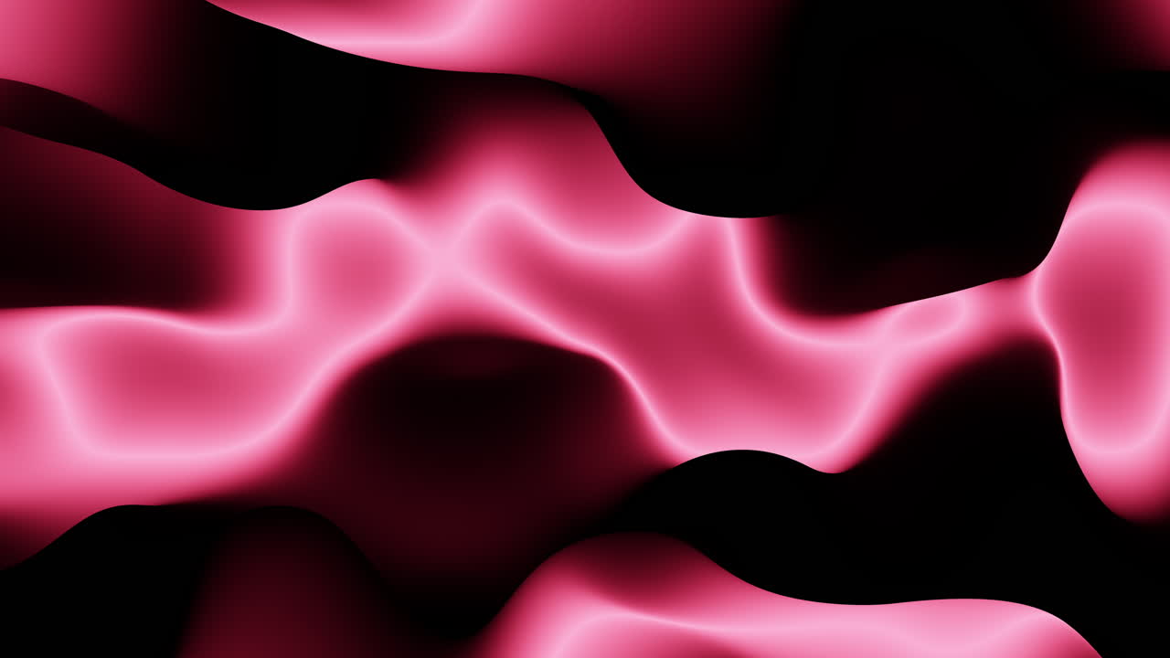 Nuvole rosse scuro mistiche e fluenti su spazio nero