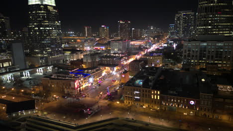 Downtown-Nashville-aerial-time-lapse