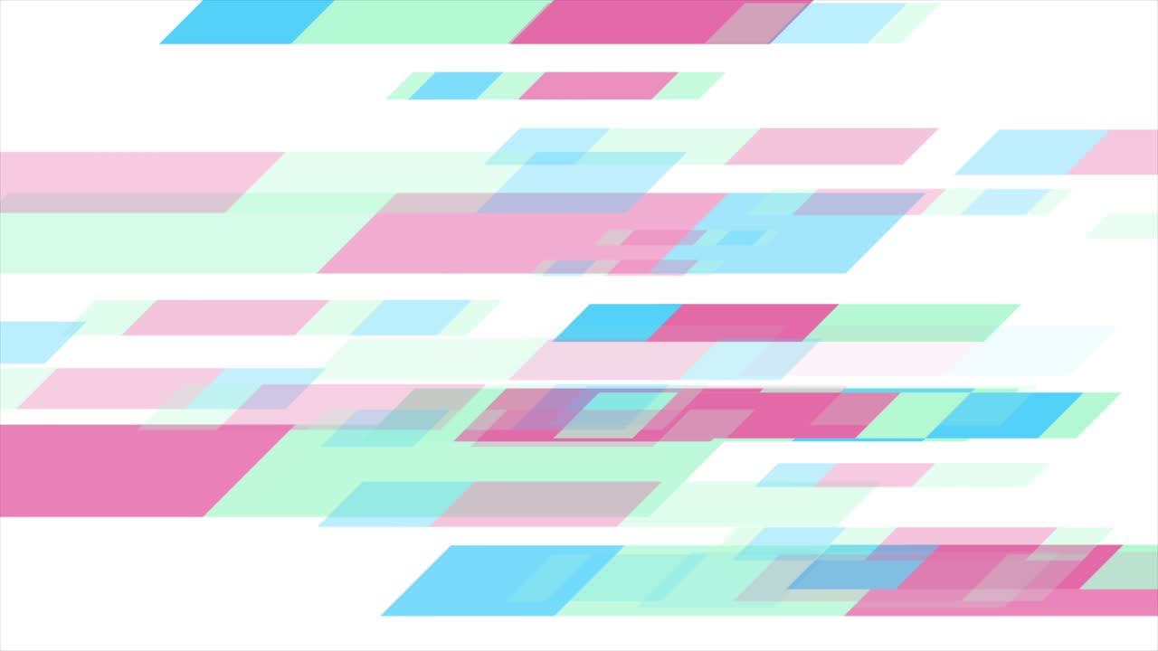 elementos geométricos coloridos tecnología abstracta fondo de movimiento mínimo