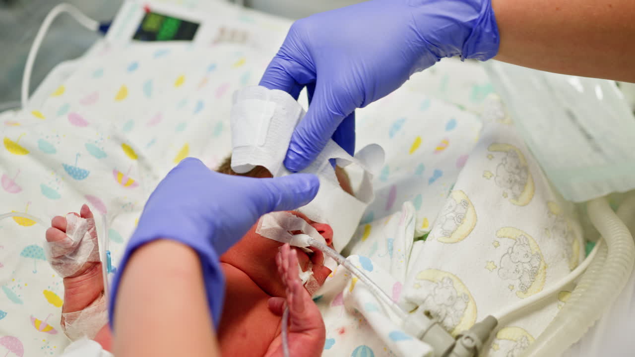 Neonato nell'Unità di Terapia Intensiva Neonatale (UTIN)