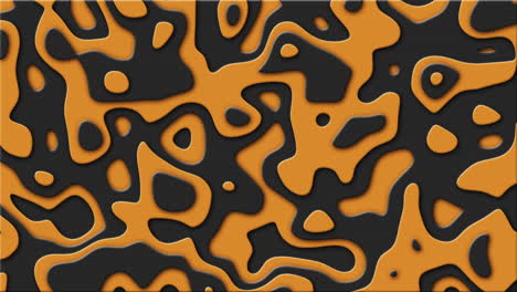 patrón abstracto naranja y negro