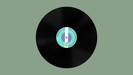 discos de vinilo que se pueden girar en bucle