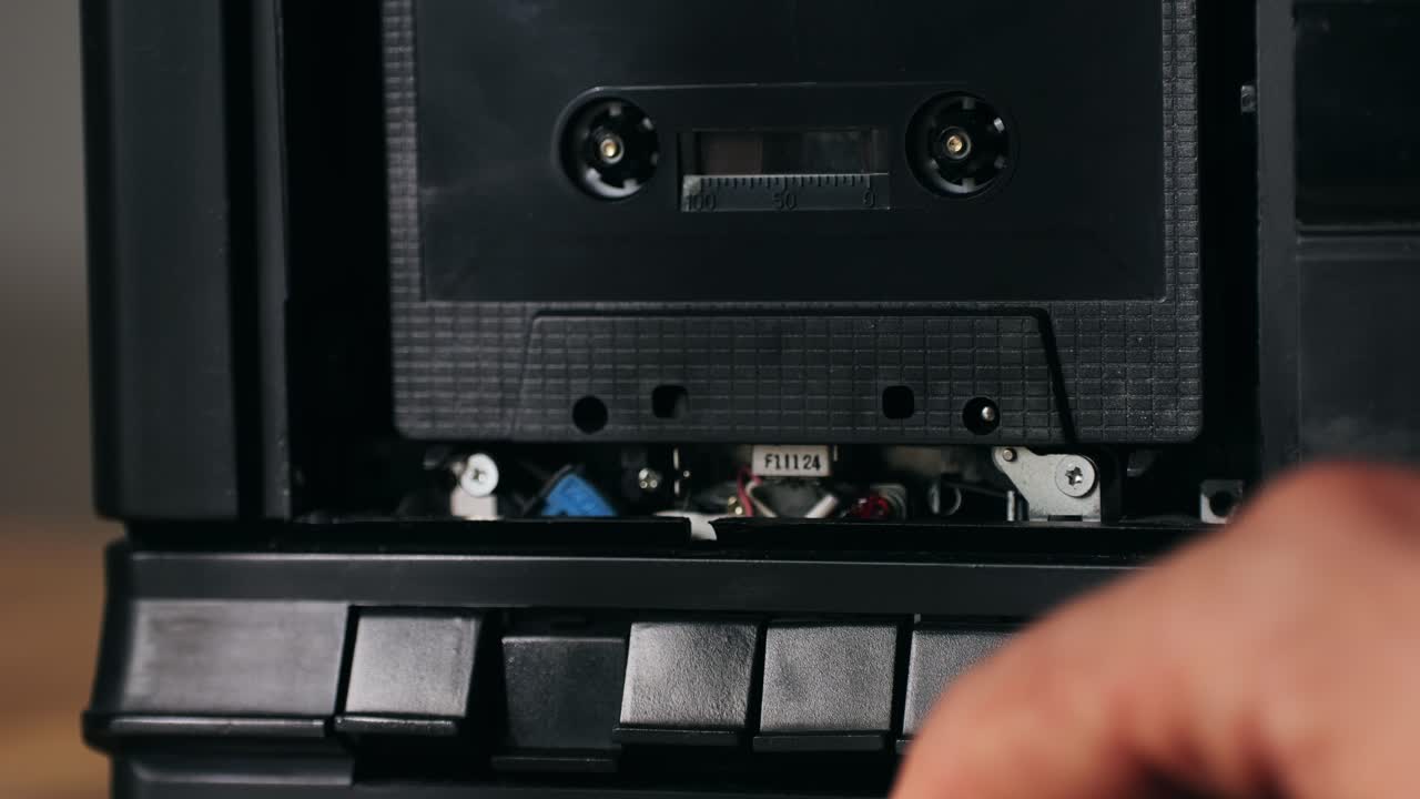 Vintage Cassette Tape Player