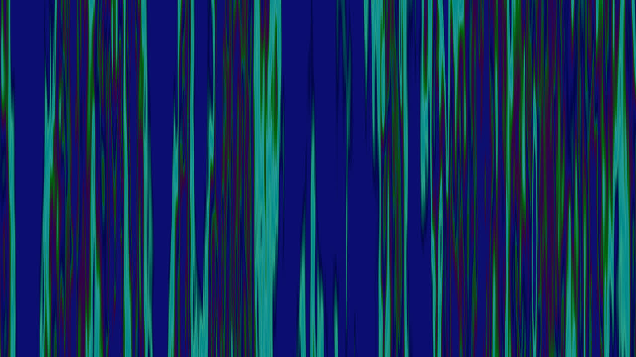 animación en bucle de líneas verticales azul aguamarina verde y violeta oscilantes