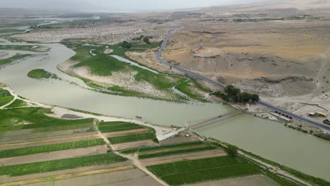 un deleite visual del cruce del río