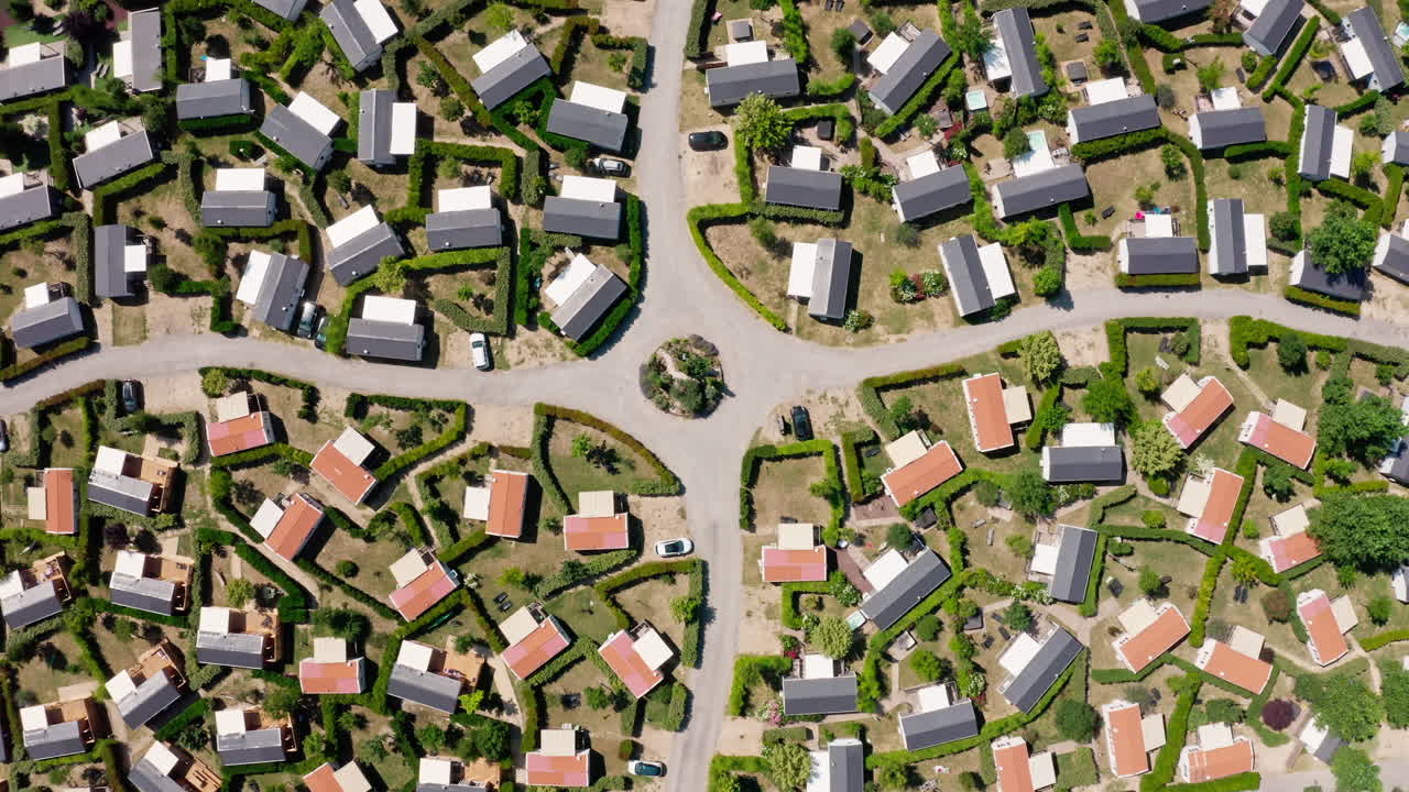 모빌 하우스 휴가 장소 프랑스 공중