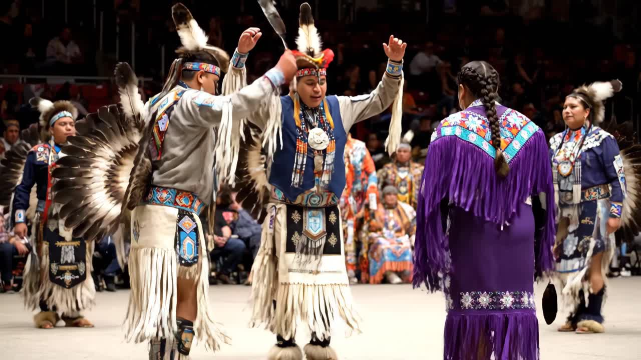 Native American Powwow Dance Performance