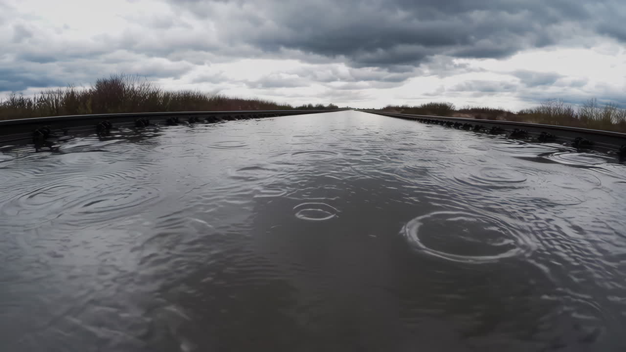 Rain on Train Tracks