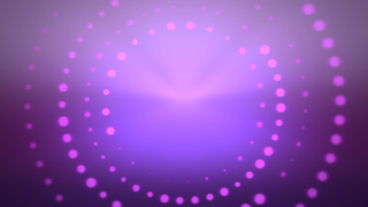 puntos espirales de color púrpura de neón