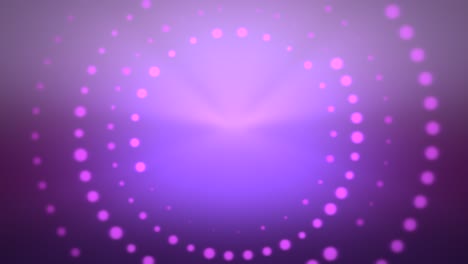 neon purple spiral dots