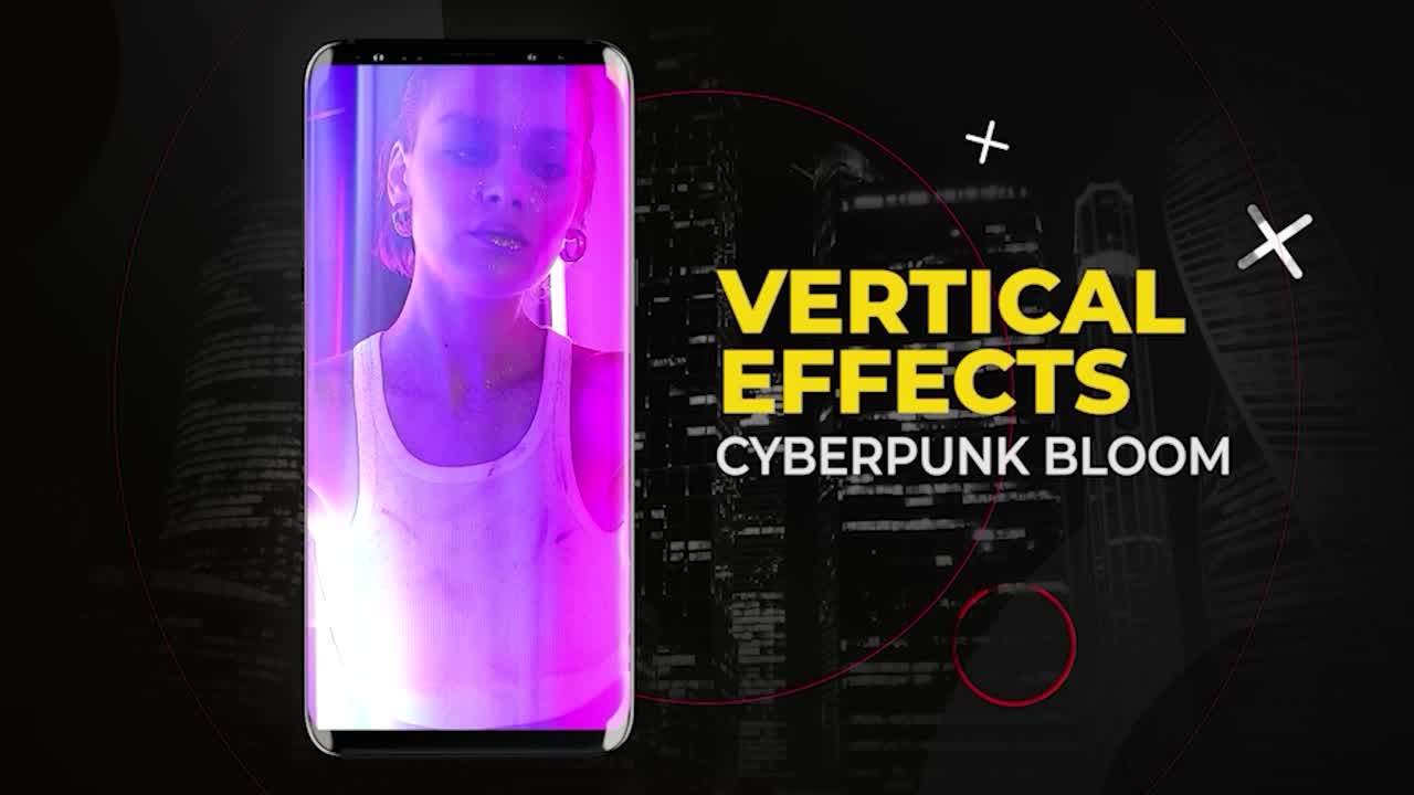 16 powerful-looking, neon, futuristic presets