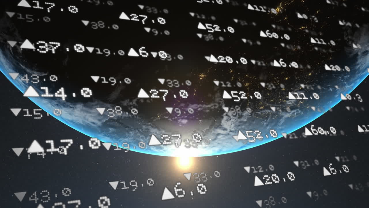 지구상의 금융 및 비즈니스 데이터입니다.