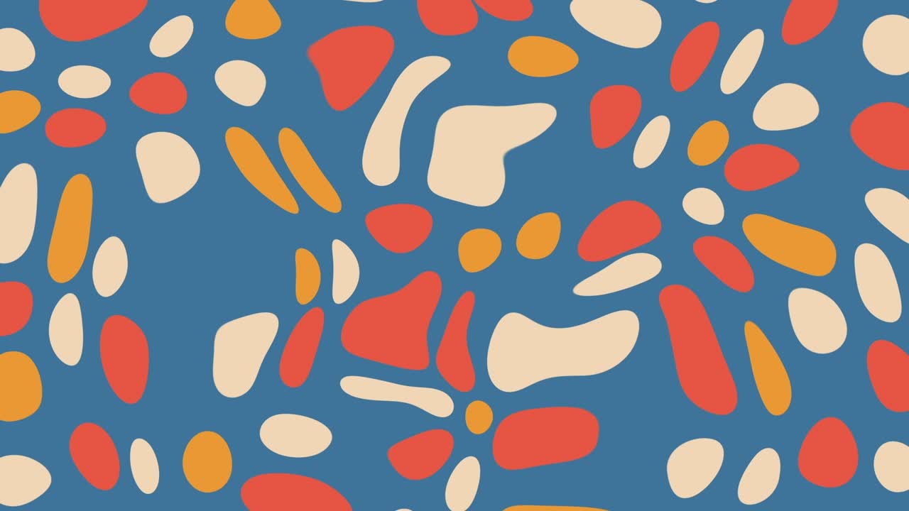 Flat Abstract Backgrounds - Customizable editable video template