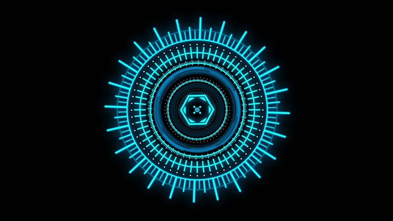 Circle hud technological futuristic elements sci fi circle elements appearing virtual abstract