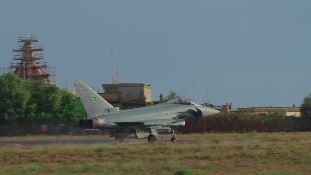 Eurofighter Typhoon Taking Off