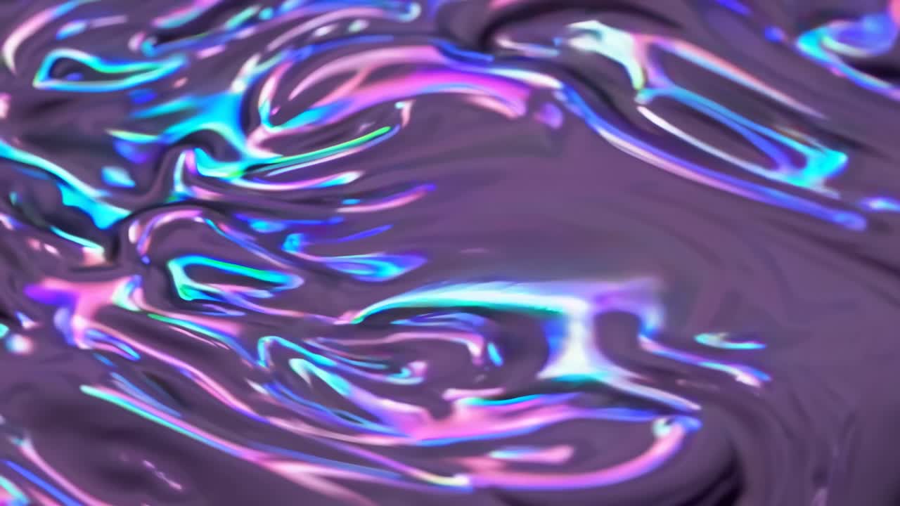 Abstract Holographic Liquid Swirl Texture