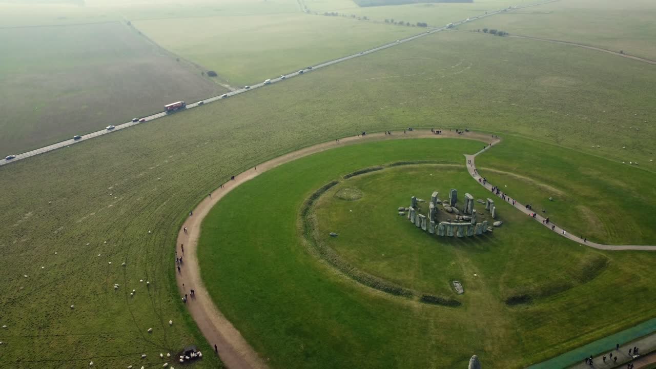 Aerial View of Stonehenge