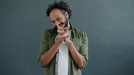 smiling man portrait