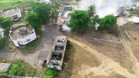 Das-Oyster-Bay-Hotel-Liegt-In-Der-Historischen-Stadt-Elmina-In-Ghana,-Westafrika