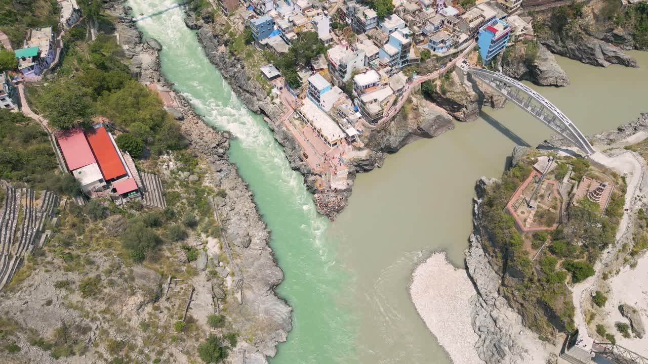 Devprayag is a town and a nagar panchayat, near New Tehri city in Tehri Garhwal District in the state of Uttarakhand, India,