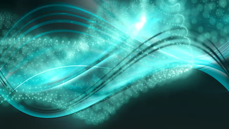 animación de puntos sobre formas