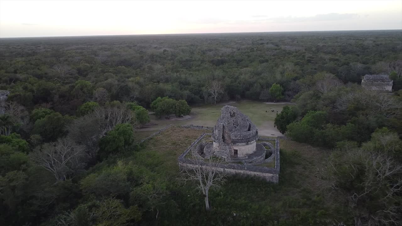 imagen del observatorio vista desde un dron
