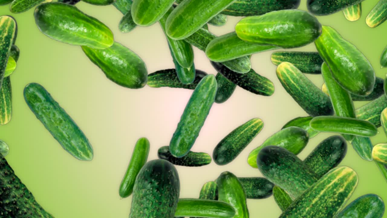 떨어지는 호박 배경, 알파 채널, 루프