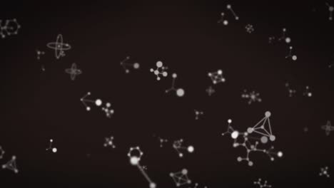 Animation-of-moving-white-molecules-on-black-background