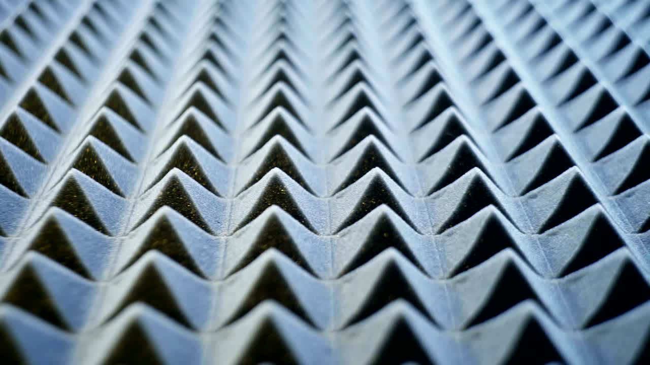 Acoustic foam panel background