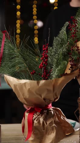 arreglo de ramos de navidad