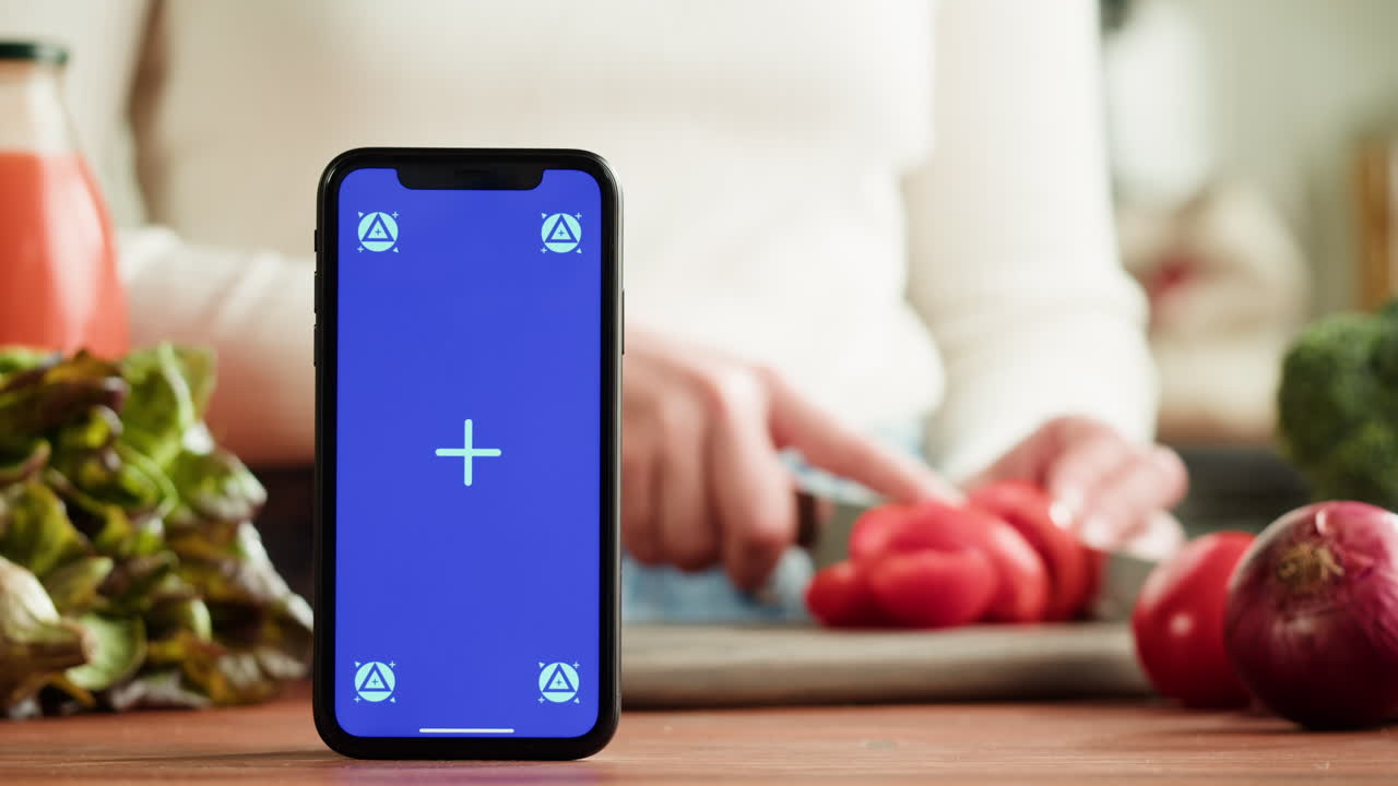 Cooking on a smartphone