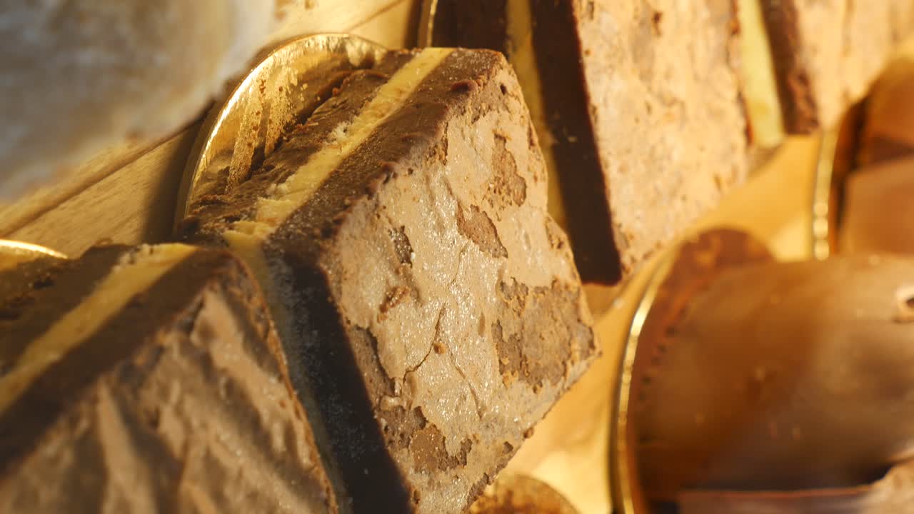 Brownie dessert squares