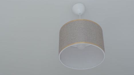 gray cylinder pendant lamp