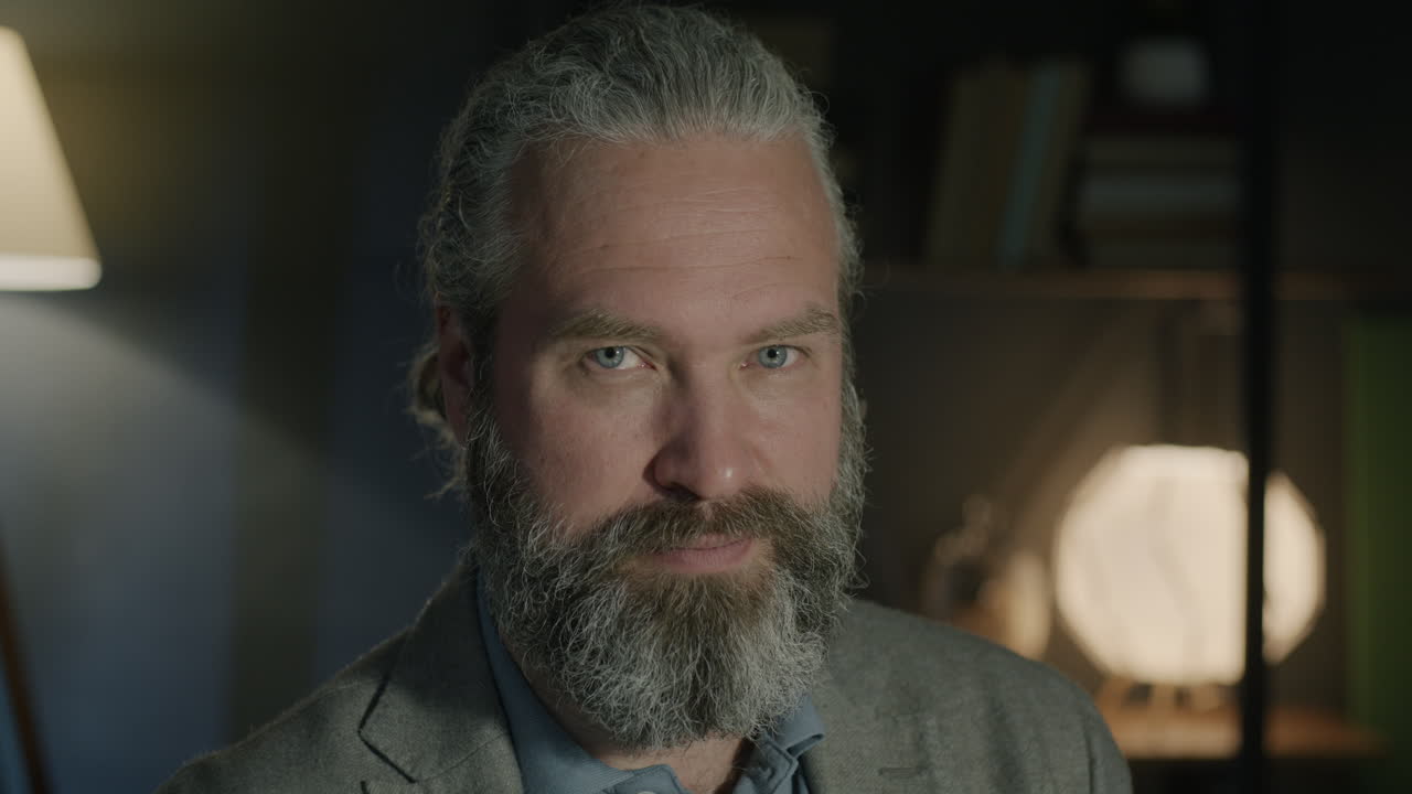 retrato de un hombre maduro