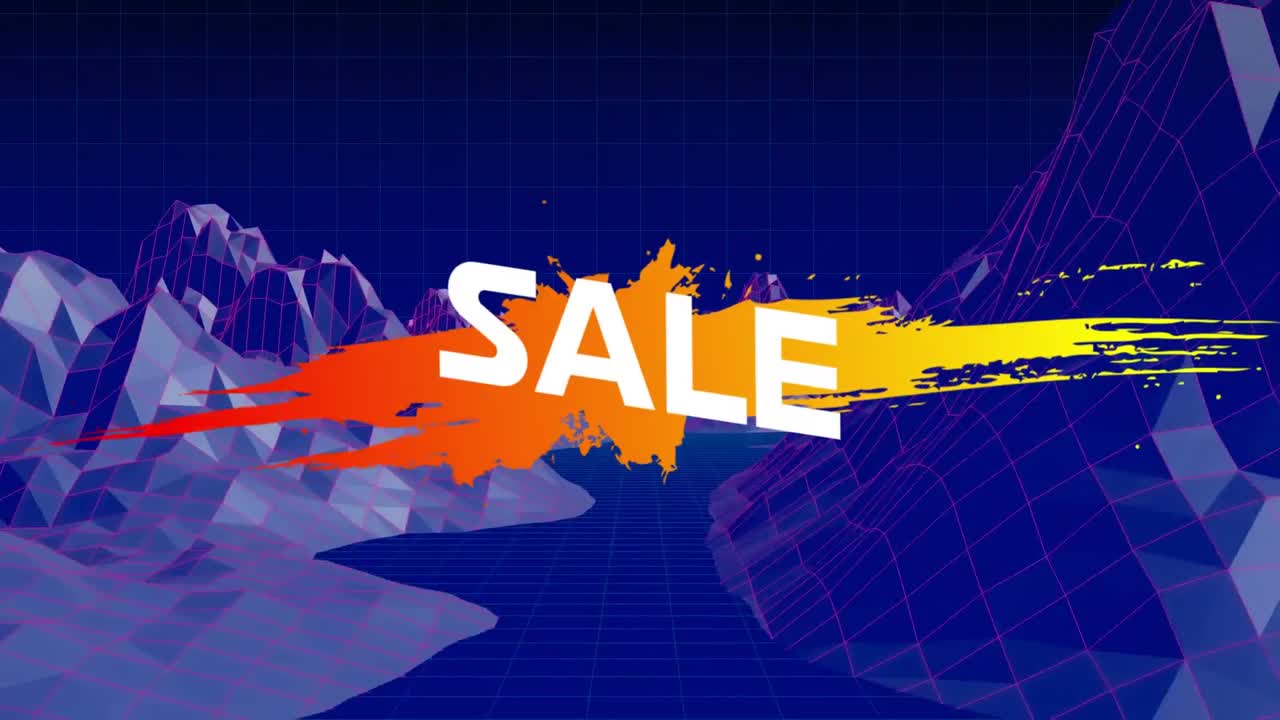 산을 배경으로  ⁇ 색으로 판매 그래픽