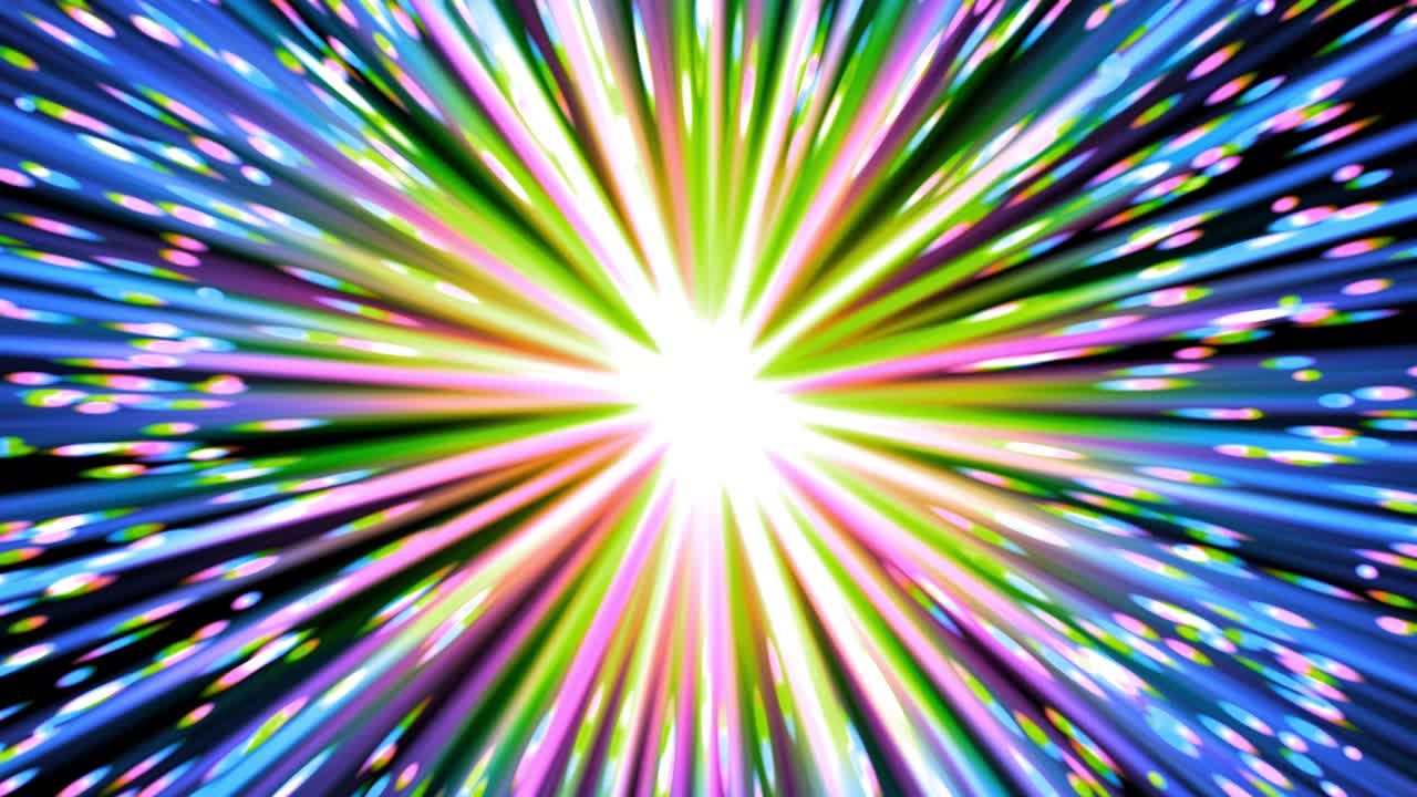 Ray beam light sun graphic loop vj