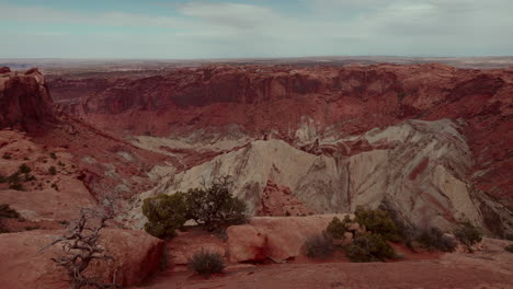 paisaje del cañón de las rocas rojas