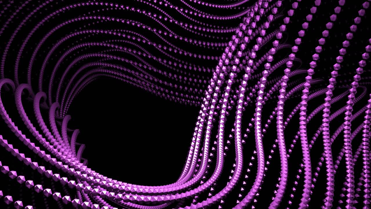 Abstract purple 3D geometric background