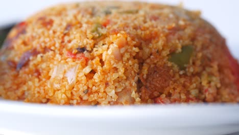 el delicioso pilaf de bulgur