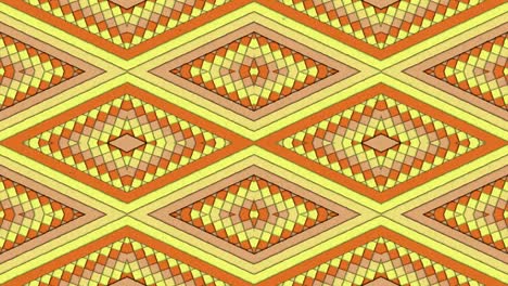 kaleidoscopic shapes stripes and rhombus colorful seamless looping background