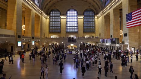 grand central terminal: a busy day in new york city