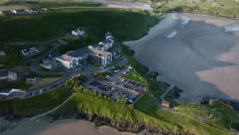 inchydoney island lodge and spa aerial ireland 4k 02