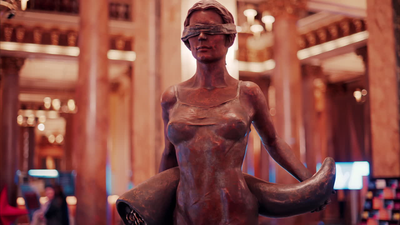 Monte Carlo, Monaco - November 24, 2024: La Fortune by Daphne du Barry in the Casino de Monte-Carlo